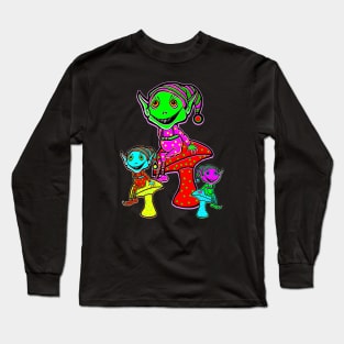 Shroom Trippin Elves Long Sleeve T-Shirt